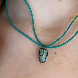 Tiel stone double wrap necklace.